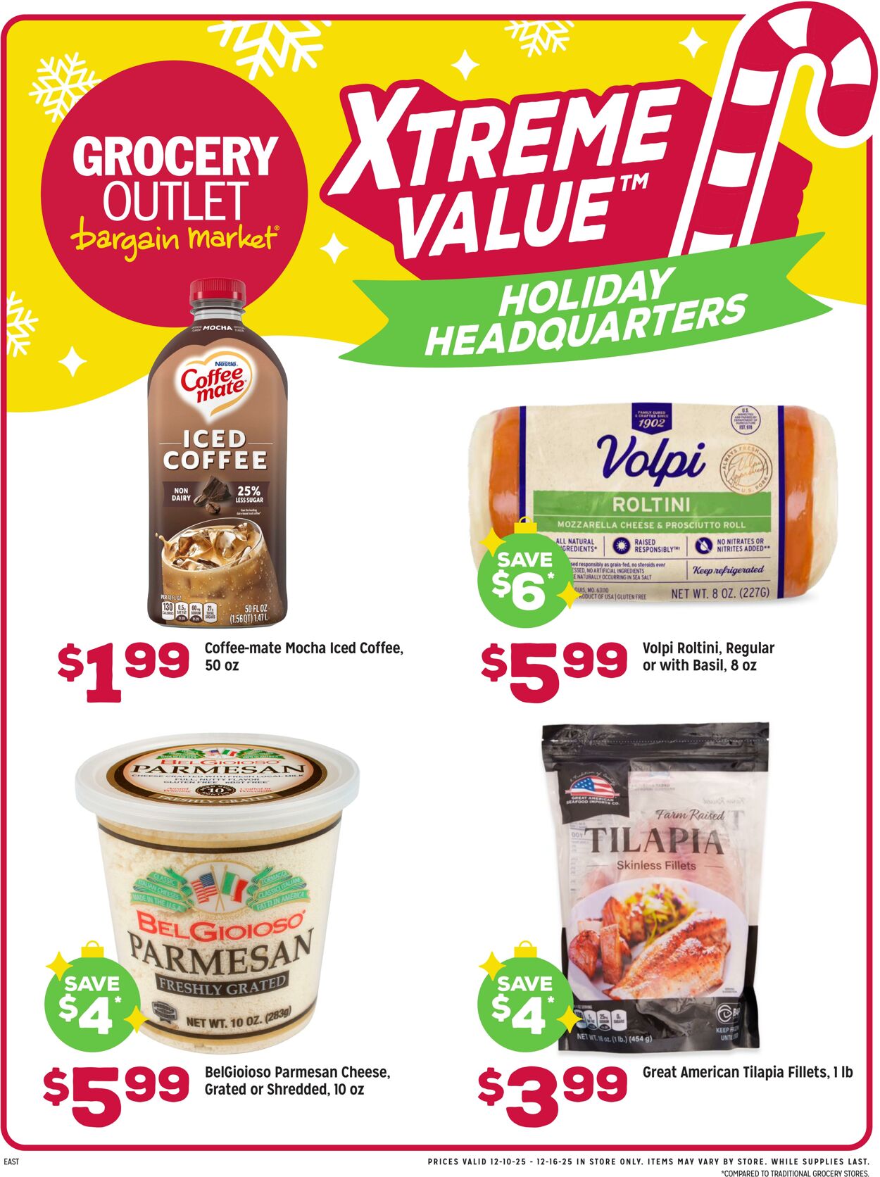 Weekly ad Grocery Outlet 12/10/2025 - 12/16/2025