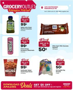 Weekly ad Grocery Outlet 10/30/2024 - 11/05/2024