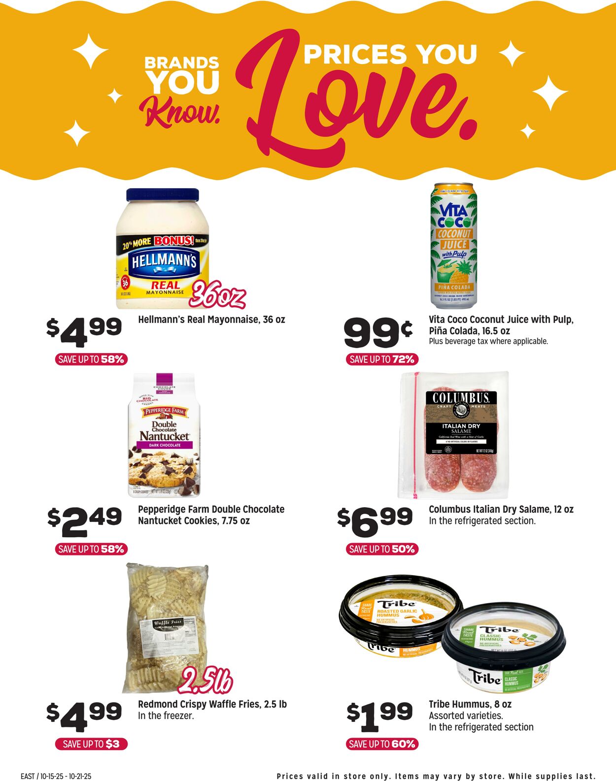 Weekly ad Grocery Outlet 10/15/2025 - 10/21/2025
