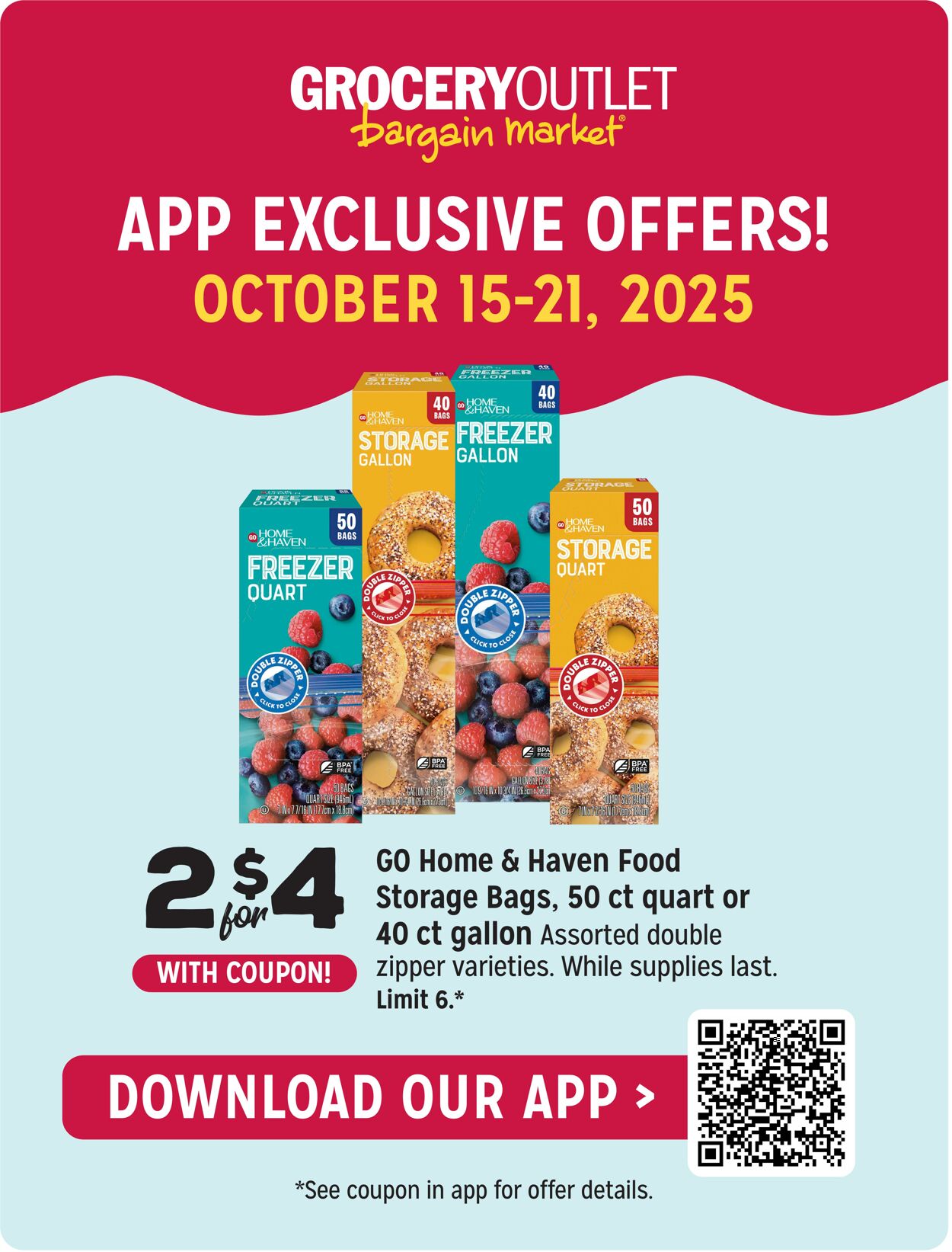 Weekly ad Grocery Outlet 10/15/2025 - 10/21/2025