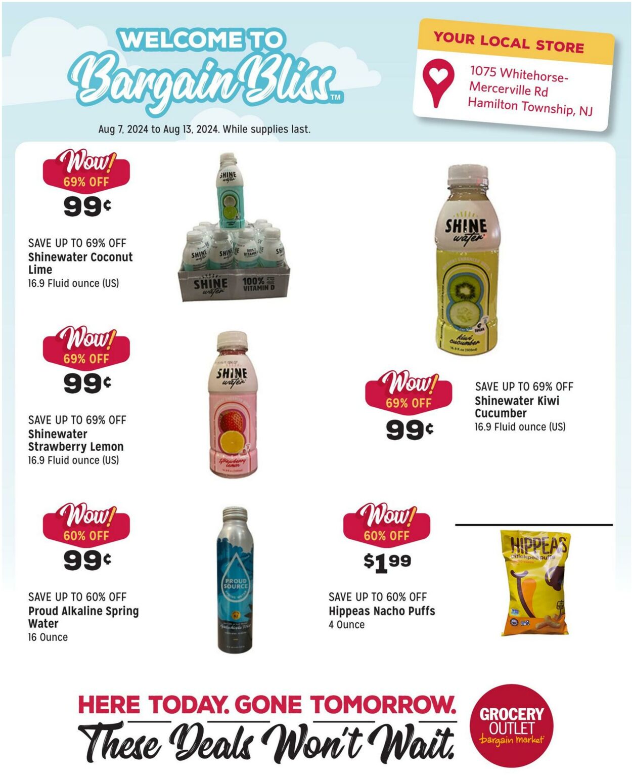 Weekly ad Grocery Outlet 08/07/2024 - 08/13/2024