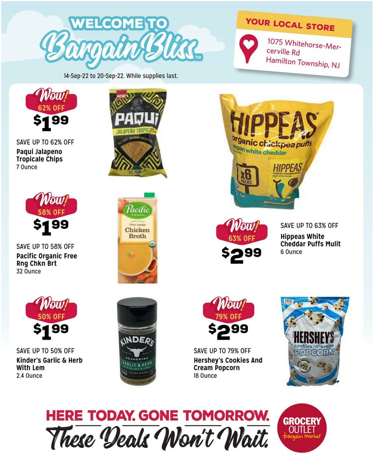 Weekly ad Grocery Outlet 09/14/2022 - 09/20/2022