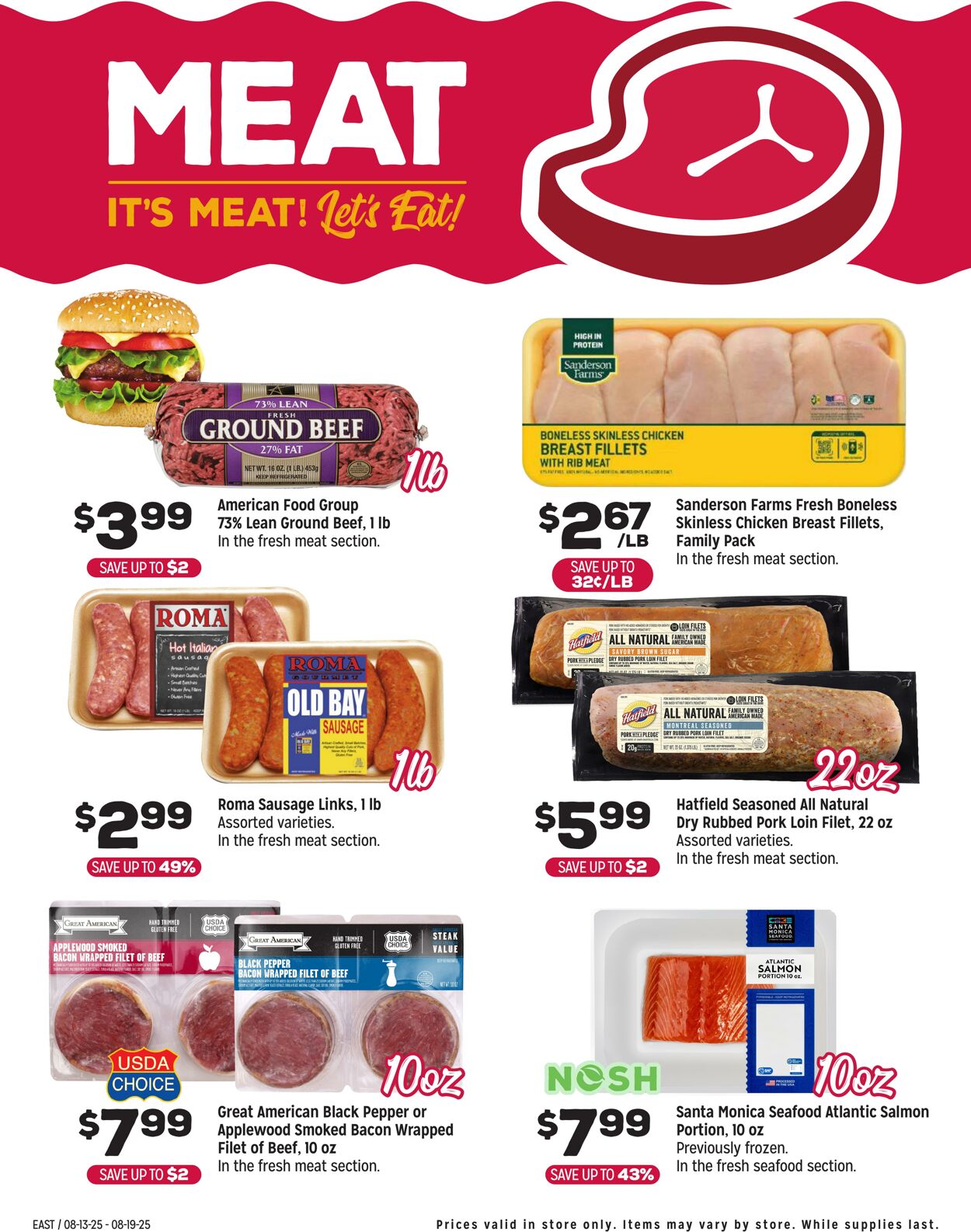 Weekly ad Grocery Outlet 08/13/2025 - 08/19/2025