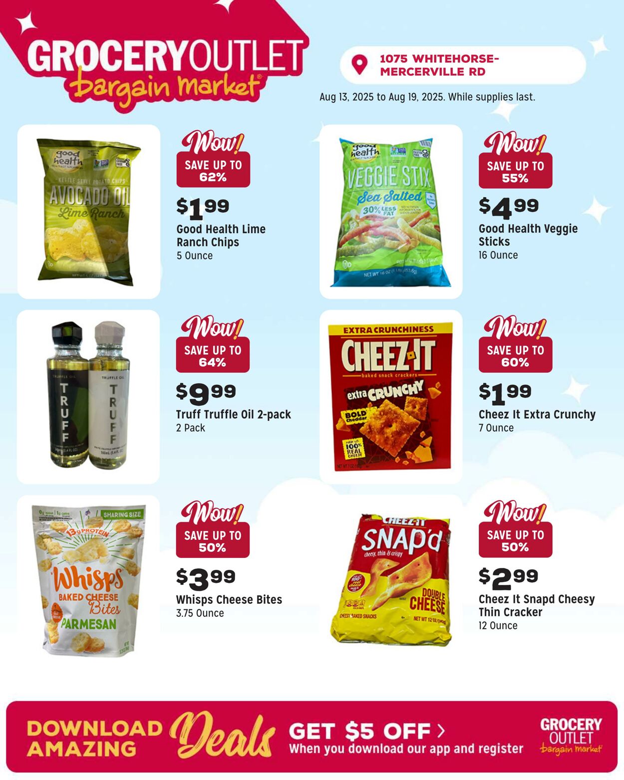 Weekly ad Grocery Outlet 08/13/2025 - 08/19/2025