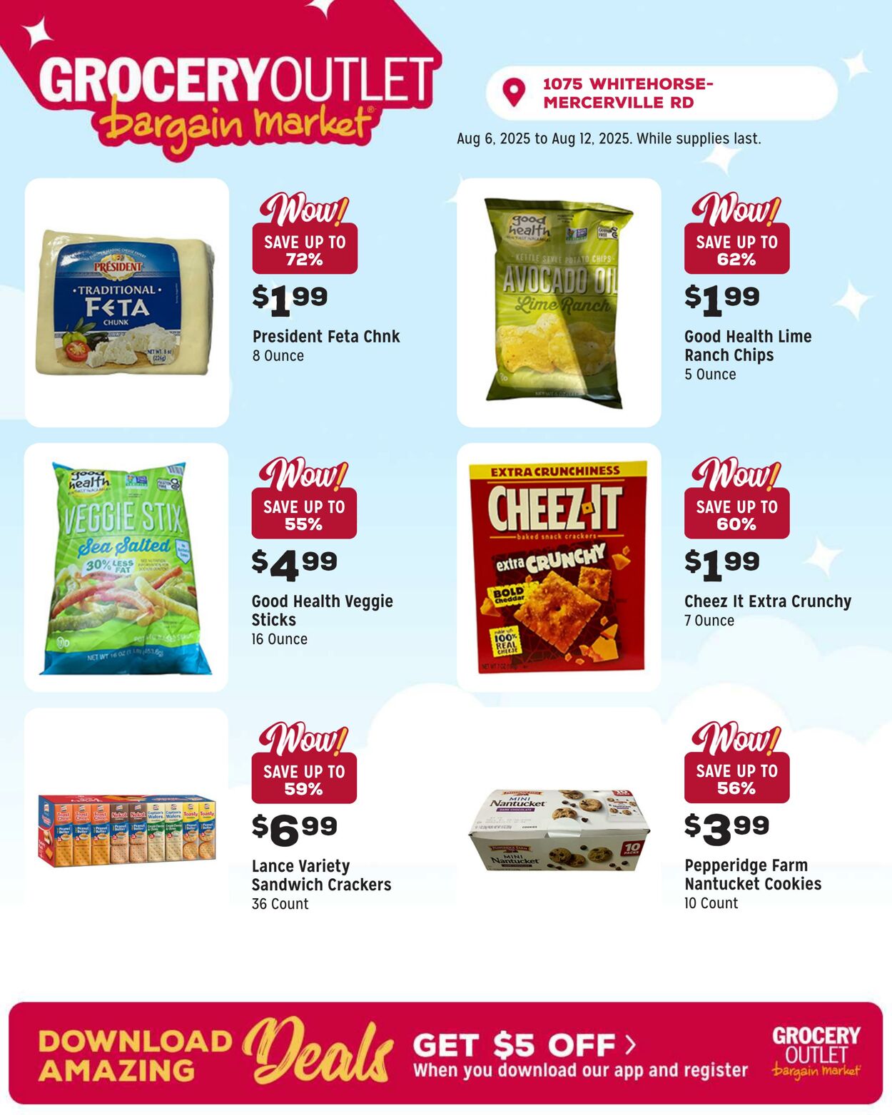 Weekly ad Grocery Outlet 08/06/2025 - 08/12/2025