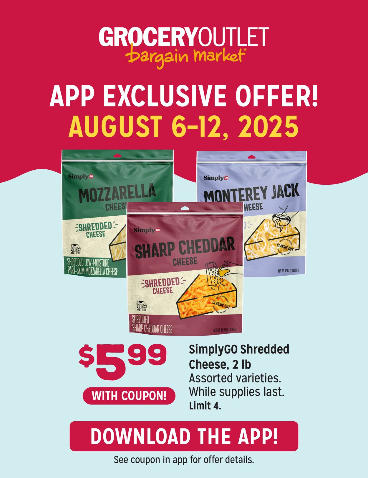 Weekly ad Grocery Outlet 08/06/2025 - 08/12/2025