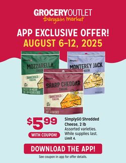 Weekly ad Grocery Outlet 08/06/2025 - 08/12/2025