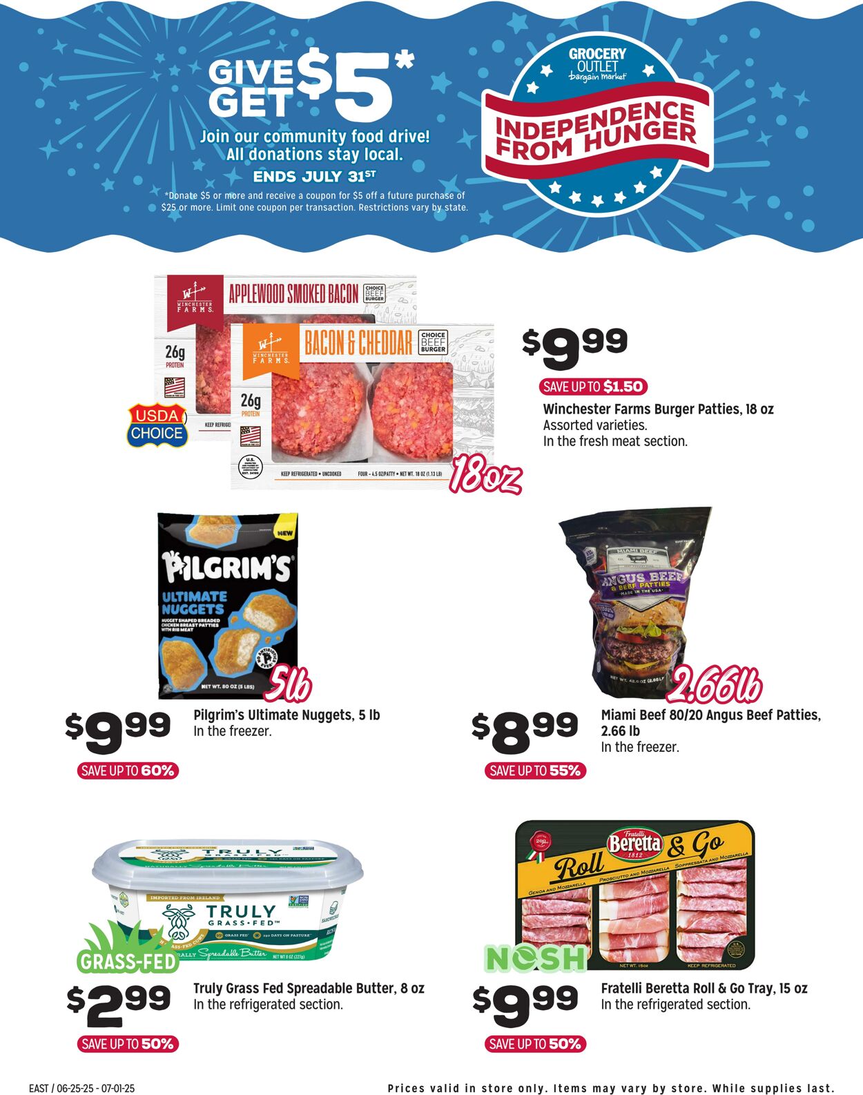 Weekly ad Grocery Outlet 06/25/2025 - 07/01/2025