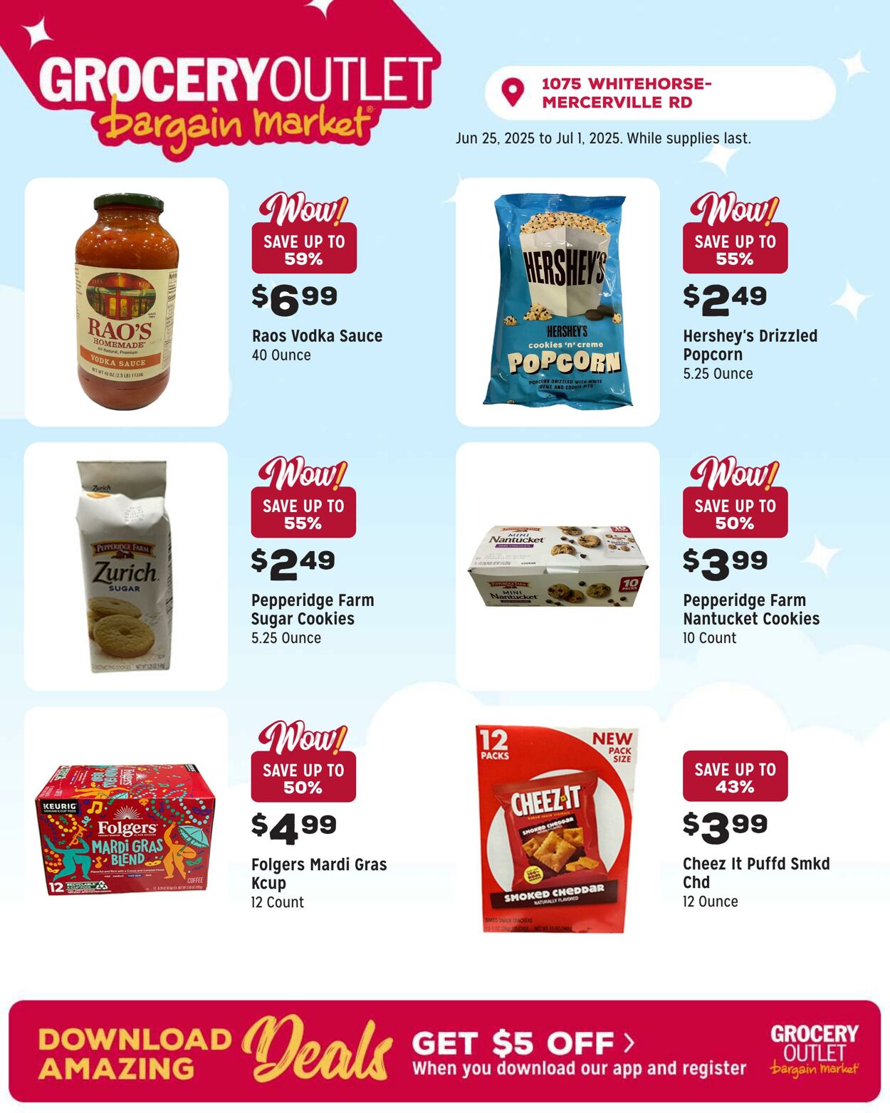 Weekly ad Grocery Outlet 06/25/2025 - 07/01/2025