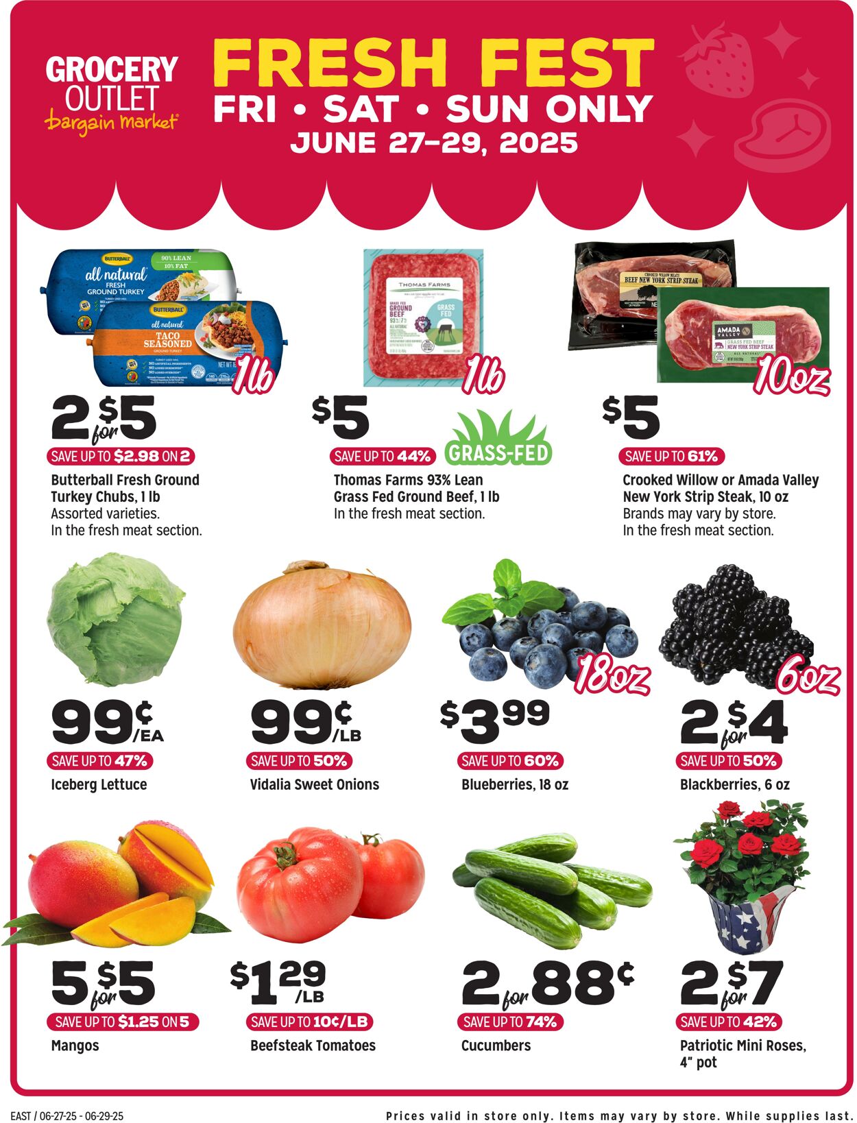 Weekly ad Grocery Outlet 06/25/2025 - 07/01/2025