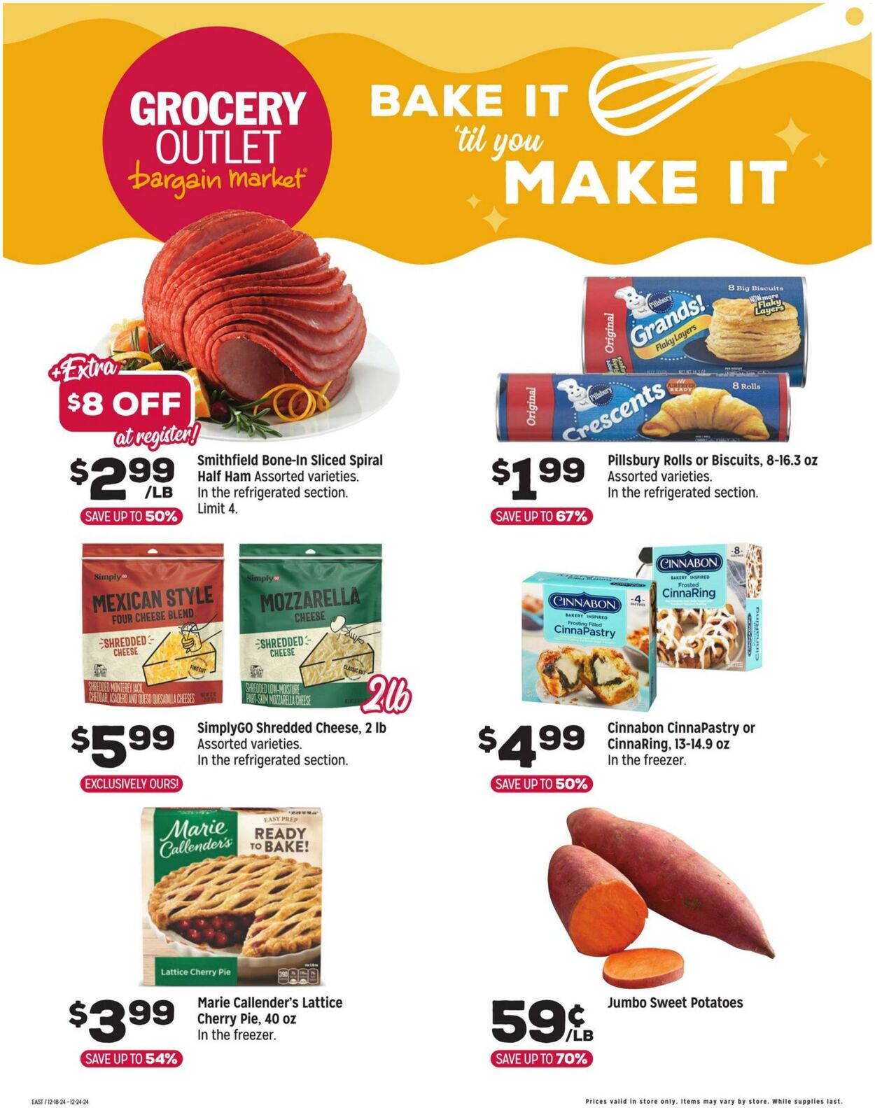 Weekly ad Grocery Outlet 12/18/2024 - 12/24/2024