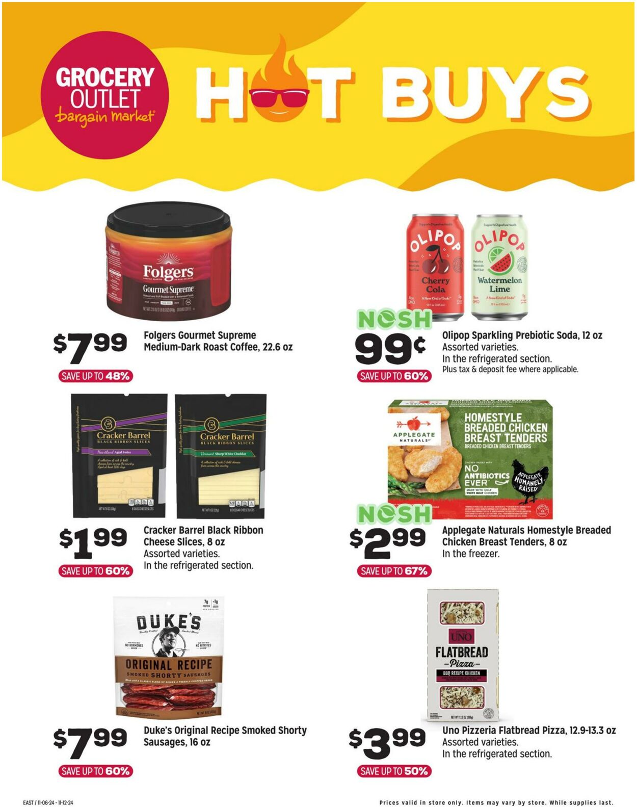 Weekly ad Grocery Outlet 11/06/2024 - 11/12/2024