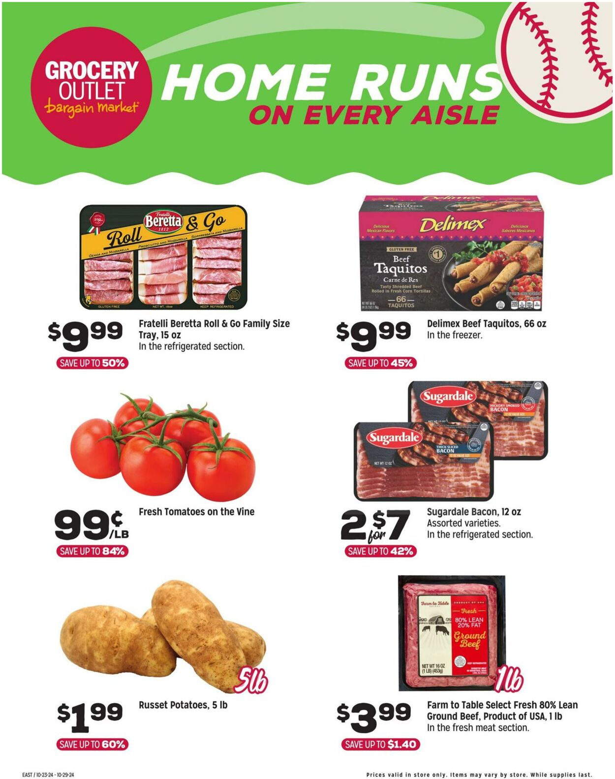 Weekly ad Grocery Outlet 10/23/2024 - 10/29/2024