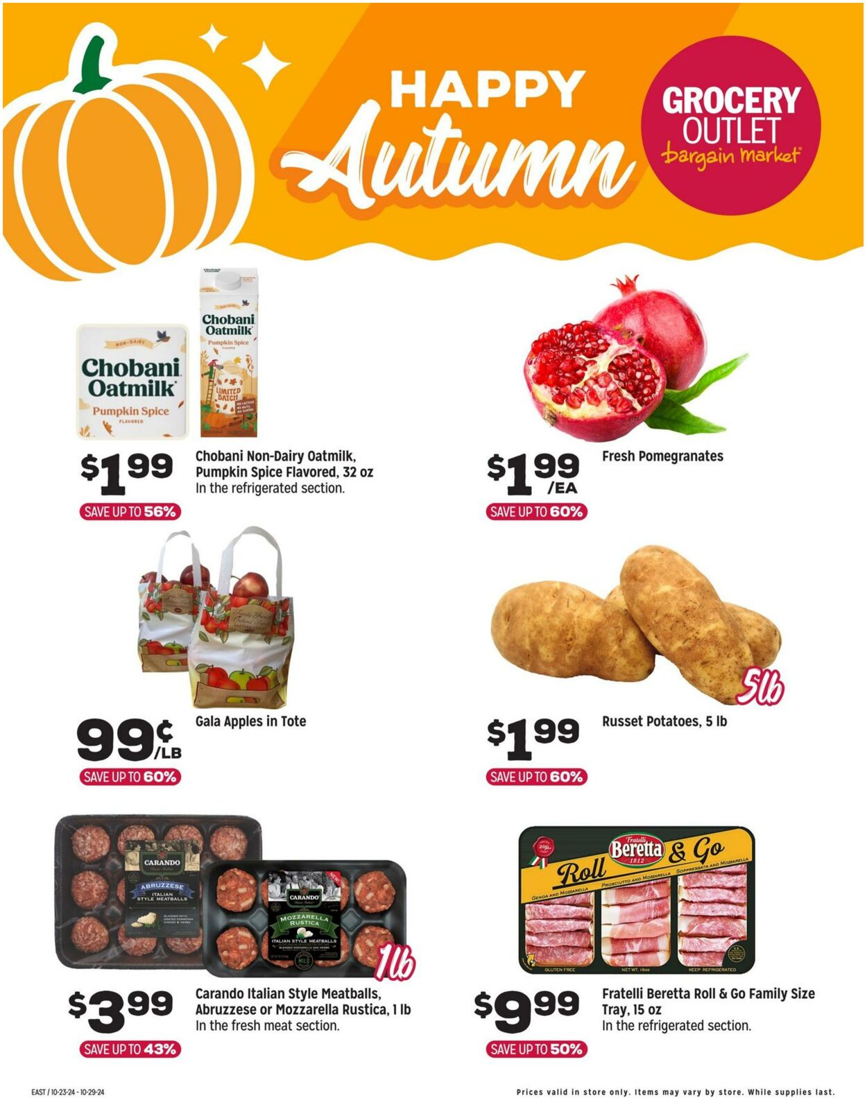 Weekly ad Grocery Outlet 10/23/2024 - 10/29/2024