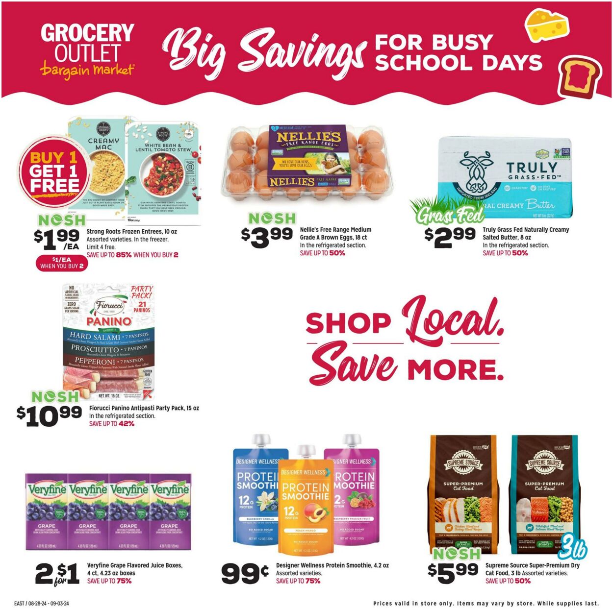 Weekly ad Grocery Outlet 08/28/2024 - 09/03/2024