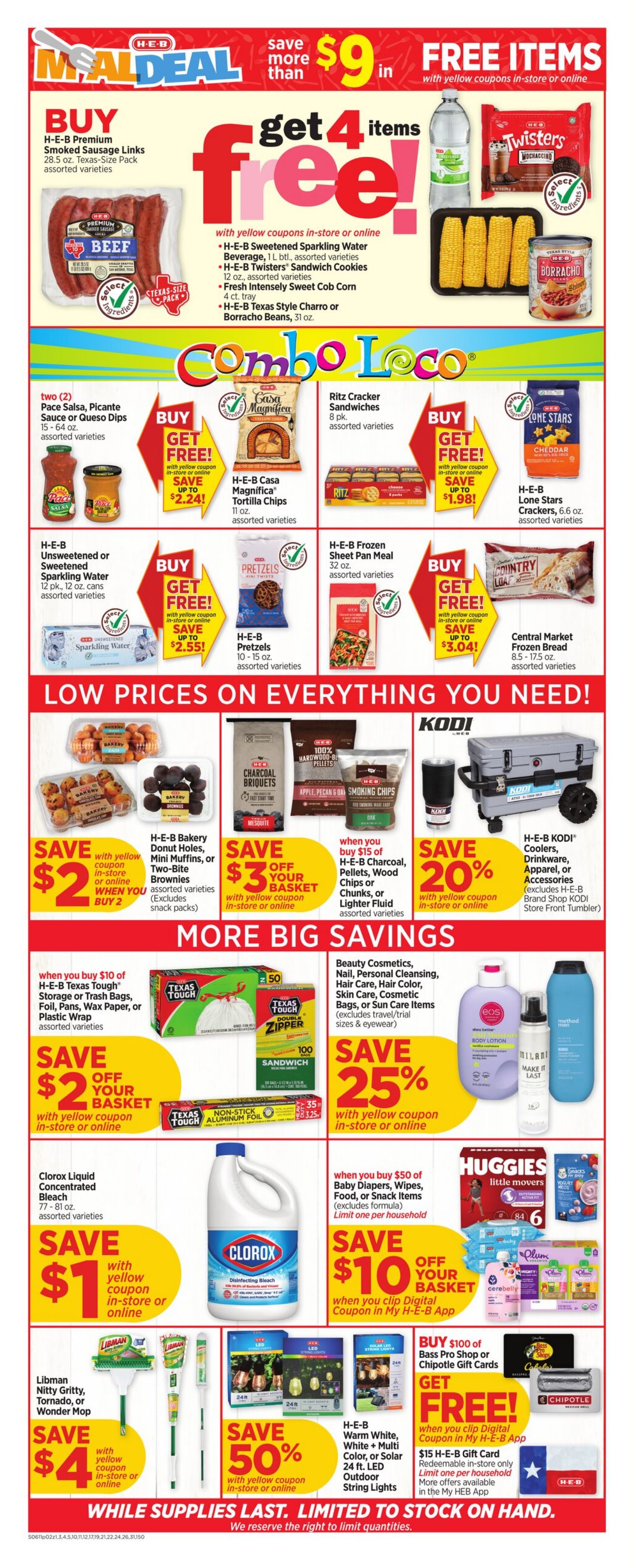 Weekly ad H-E-B 06/11/2025 - 06/17/2025