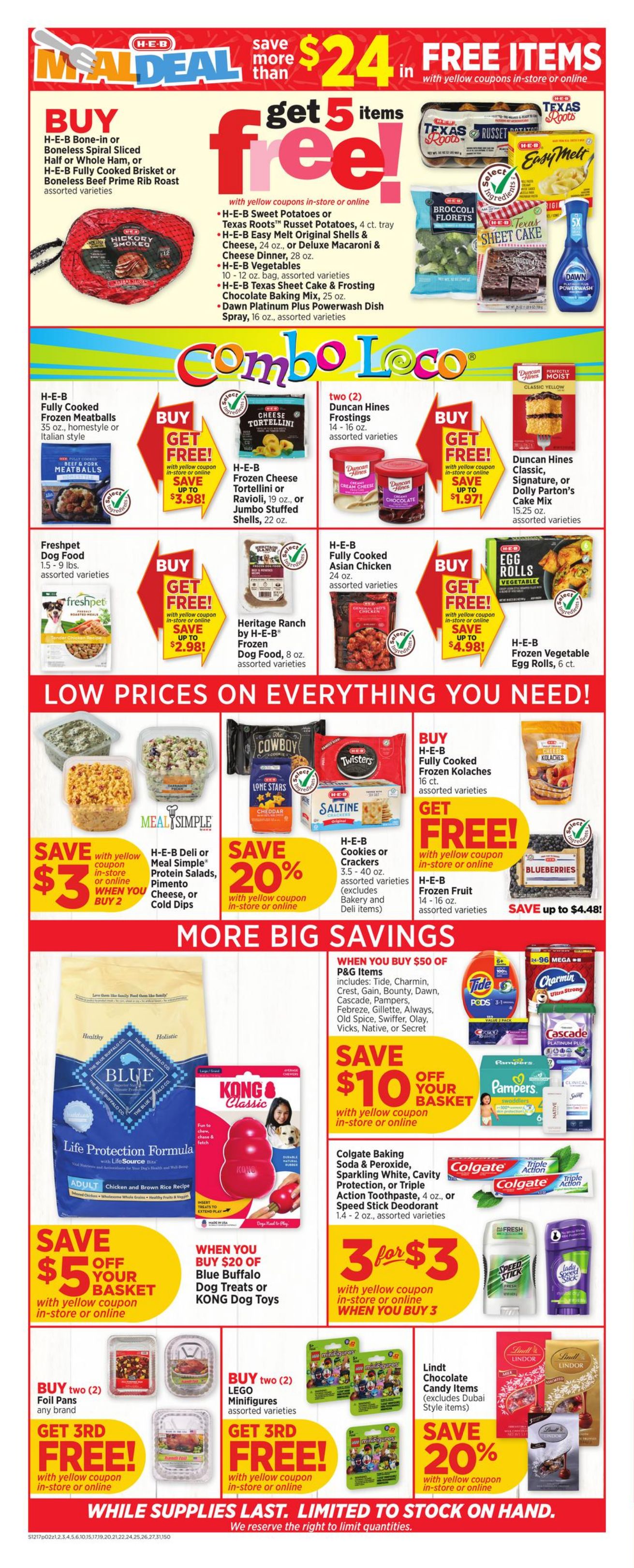 Weekly ad H-E-B 12/17/2025 - 12/24/2025