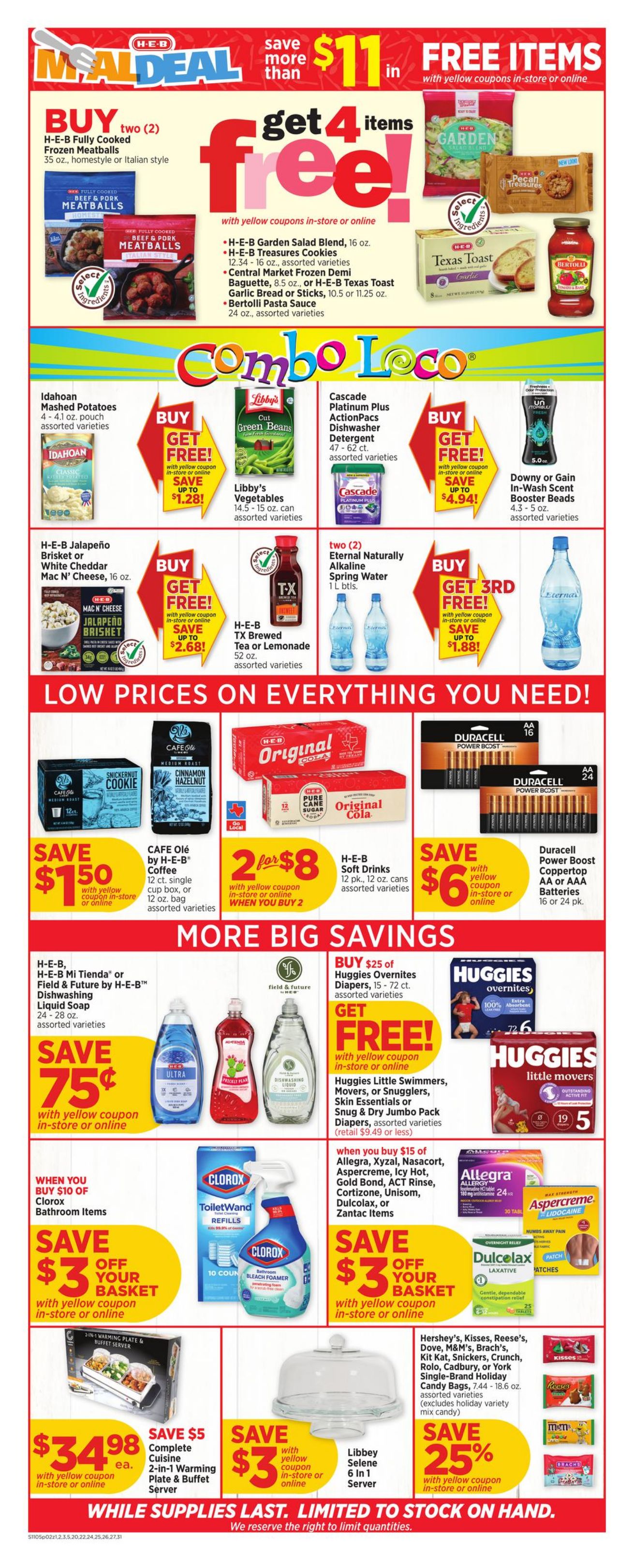Weekly ad H-E-B 11/05/2025 - 11/11/2025