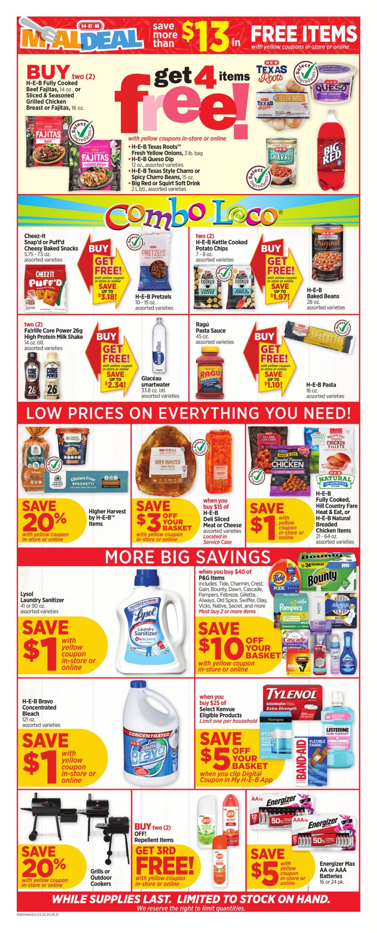 Weekly ad H-E-B 06/04/2025 - 06/10/2025