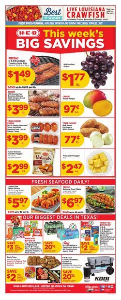 Weekly ad H-E-B 06/04/2025 - 06/10/2025