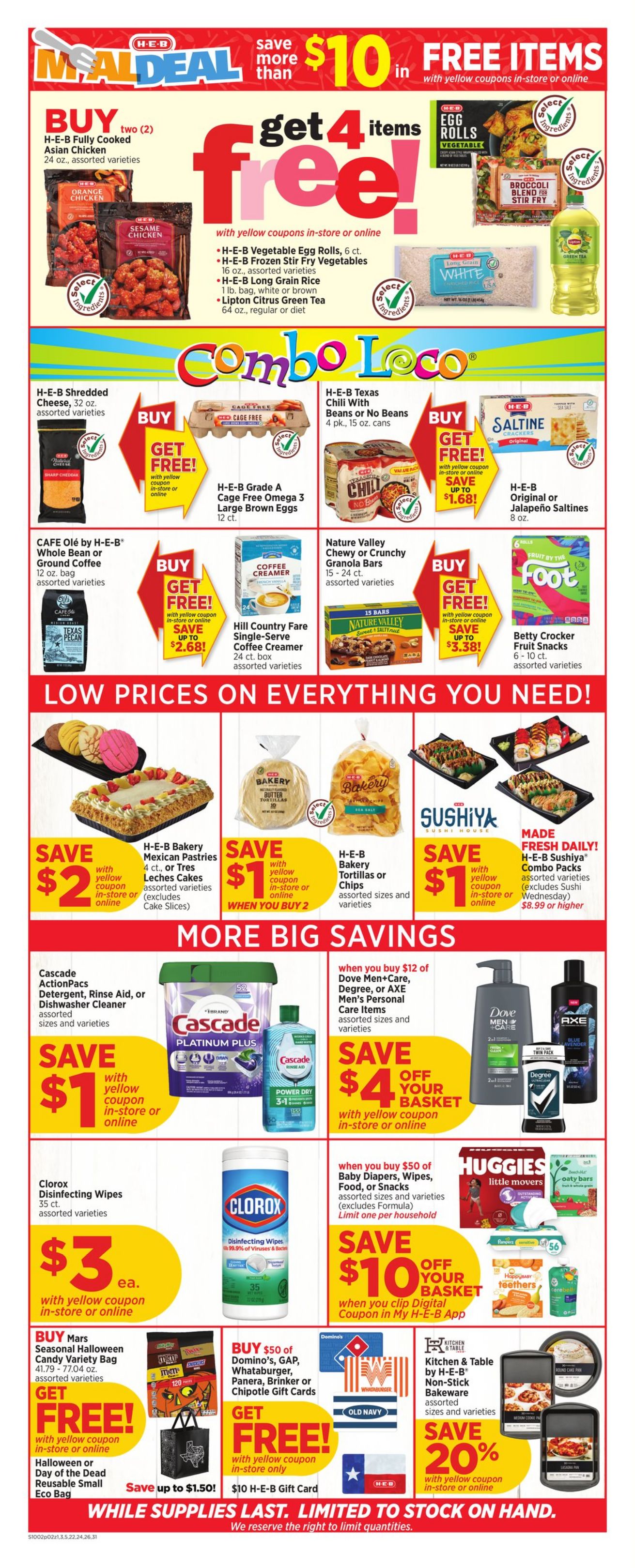 Weekly ad H-E-B 10/02/2024 - 10/08/2024