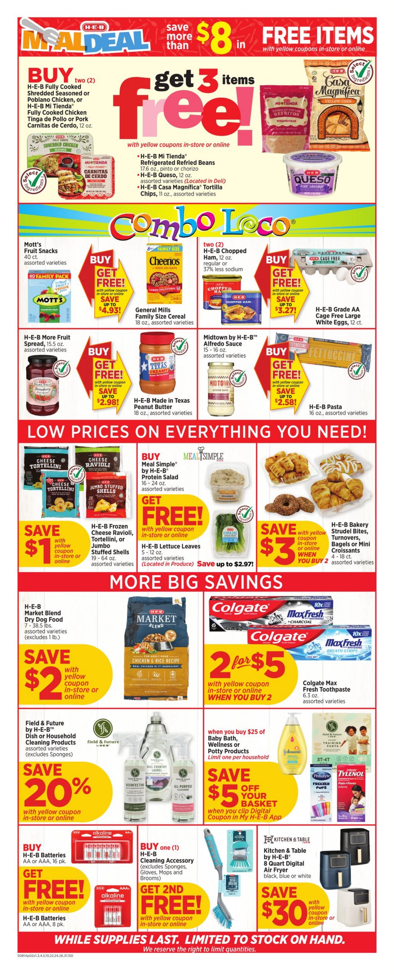 Weekly ad H-E-B 08/14/2024 - 08/20/2024