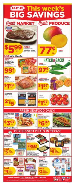 Weekly ad H-E-B 09/25/2024 - 10/01/2024