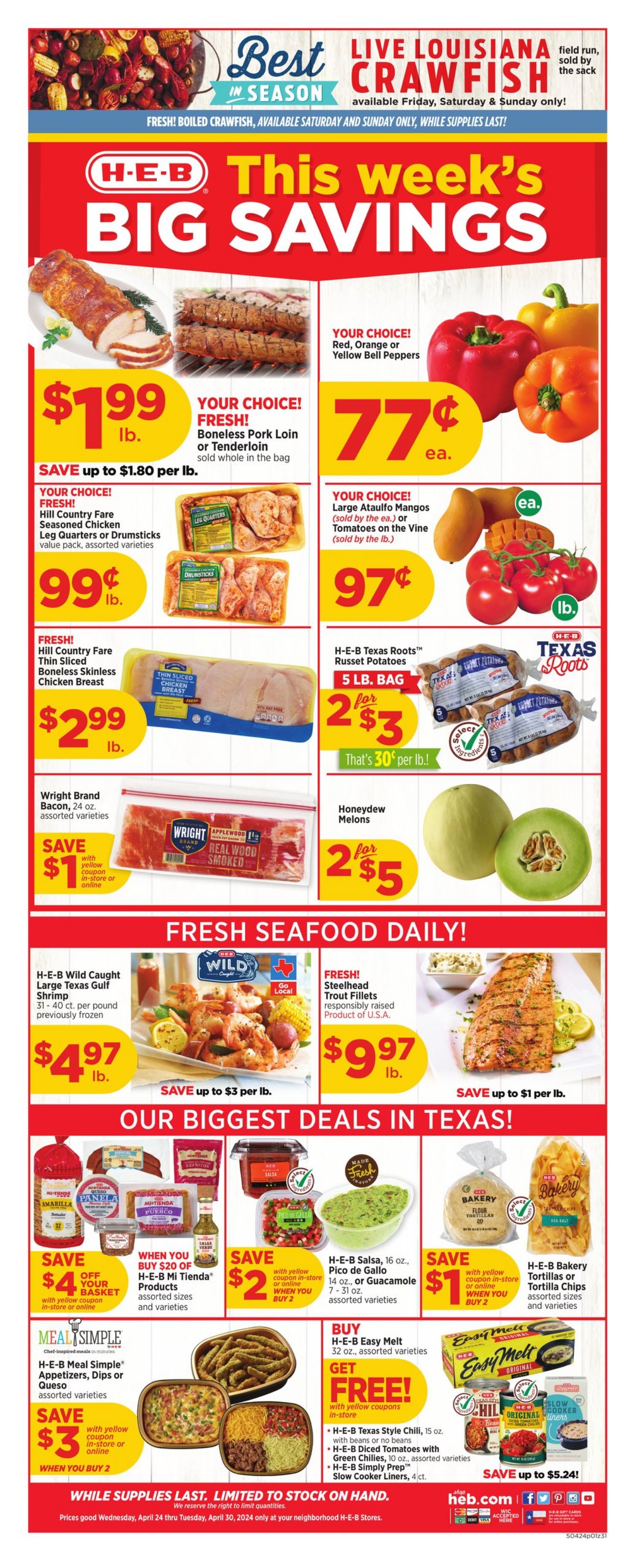 H-E-B Promotional weekly ads