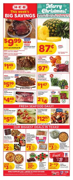 Weekly ad H-E-B 12/18/2024 - 12/24/2024