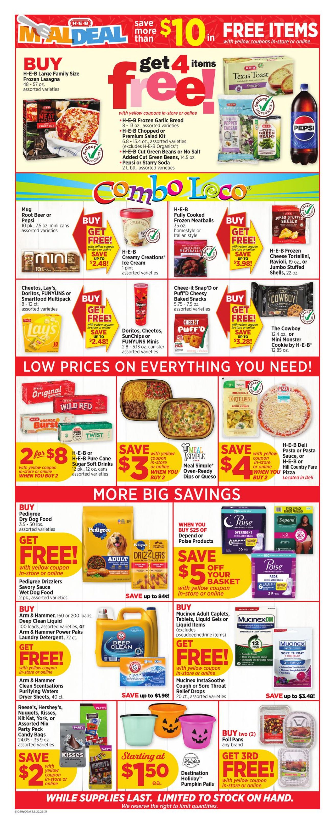 Weekly ad H-E-B 10/29/2025 - 11/04/2025