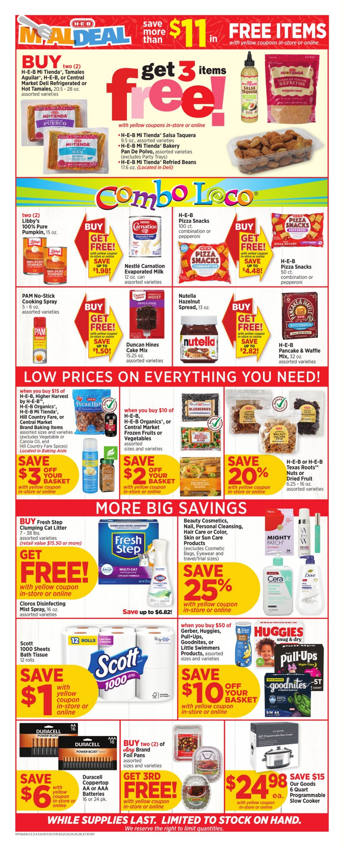 Weekly ad H-E-B 11/13/2024 - 11/19/2024