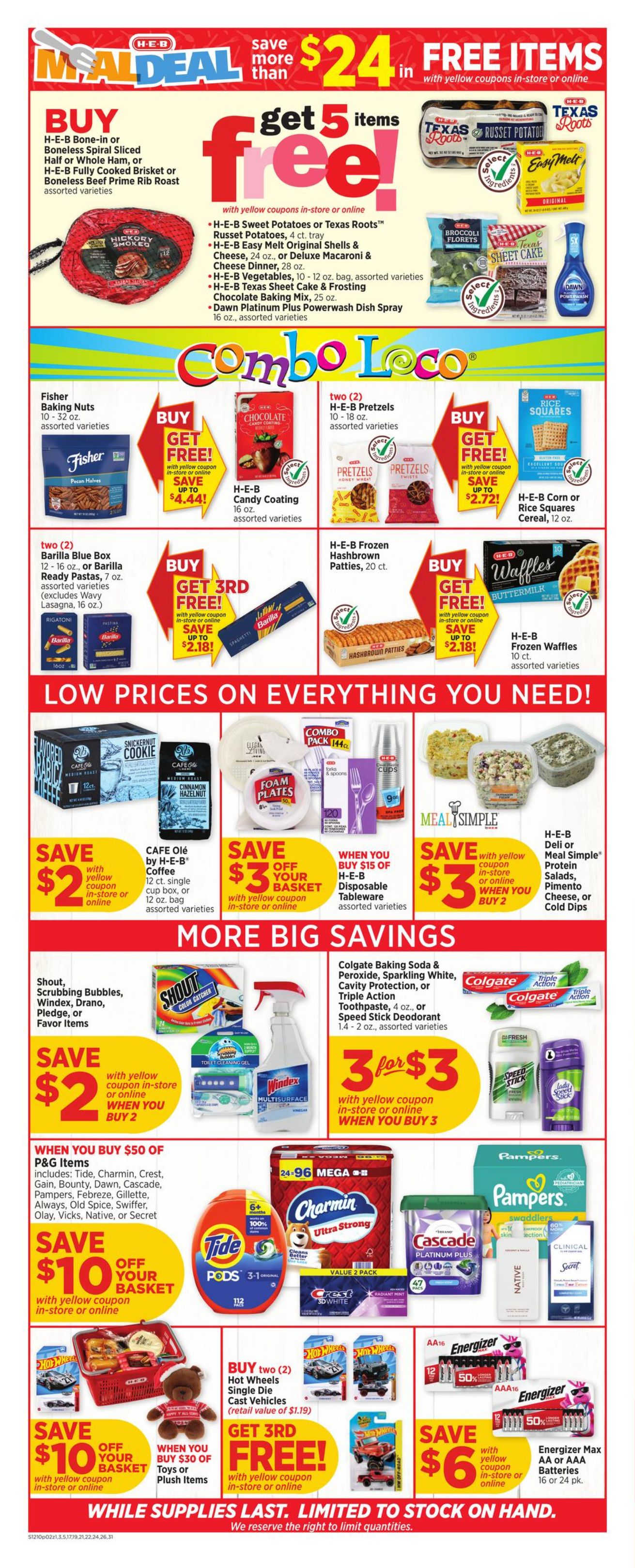 Weekly ad H-E-B 12/10/2025 - 12/16/2025
