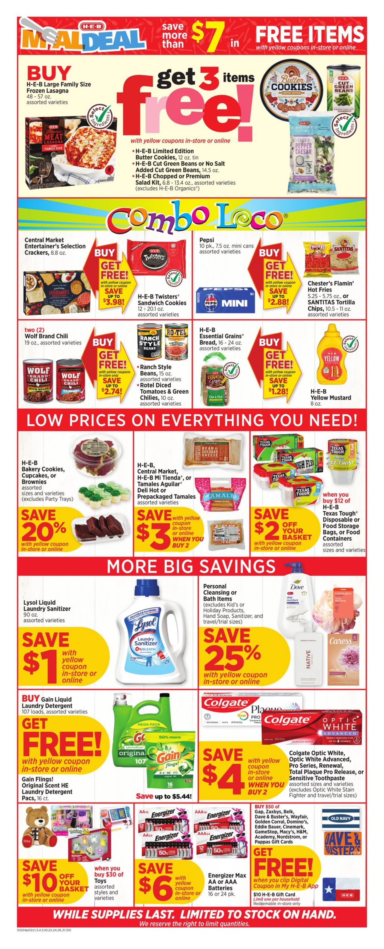 Weekly ad H-E-B 12/04/2024 - 12/10/2024