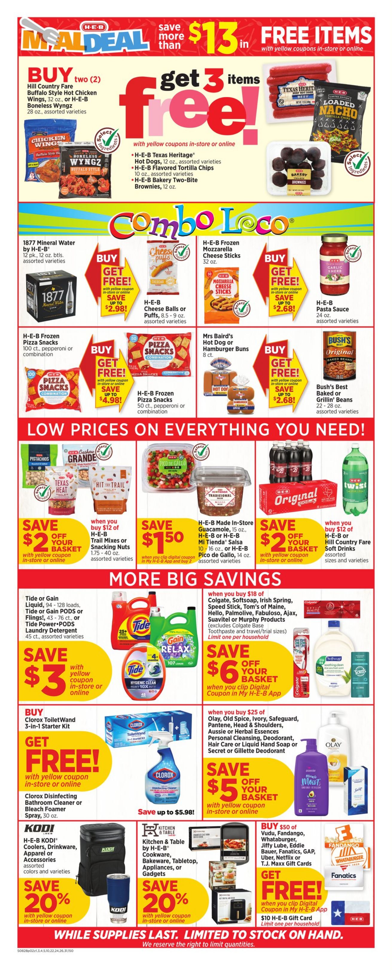 Weekly ad H-E-B 08/28/2024 - 09/03/2024