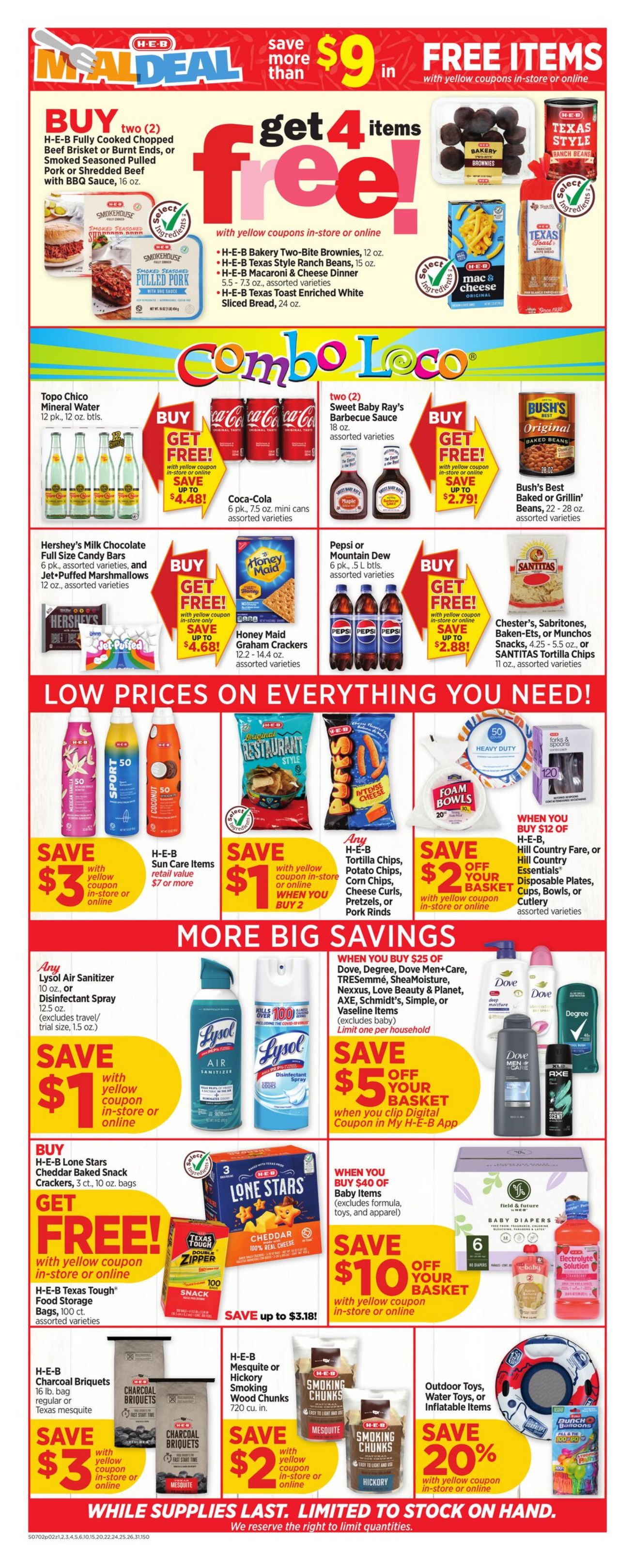 Weekly ad H-E-B 07/02/2025 - 07/08/2025