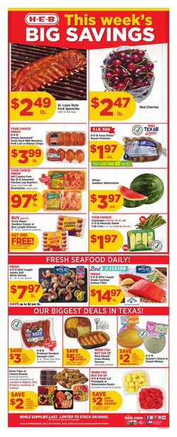 Weekly ad H-E-B 07/02/2025 - 07/08/2025