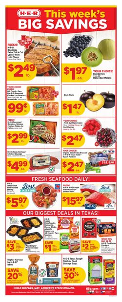 Weekly ad H-E-B 07/23/2025 - 07/29/2025