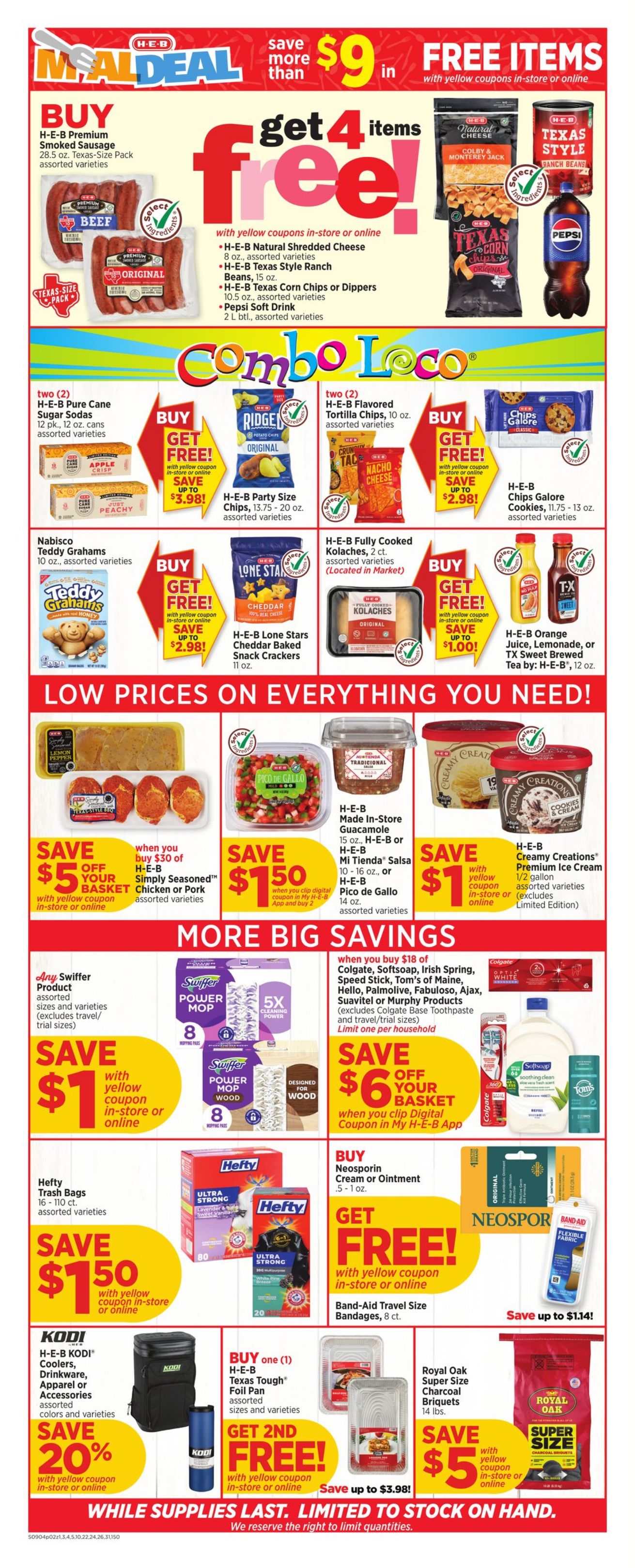 Weekly ad H-E-B 09/04/2024 - 09/10/2024