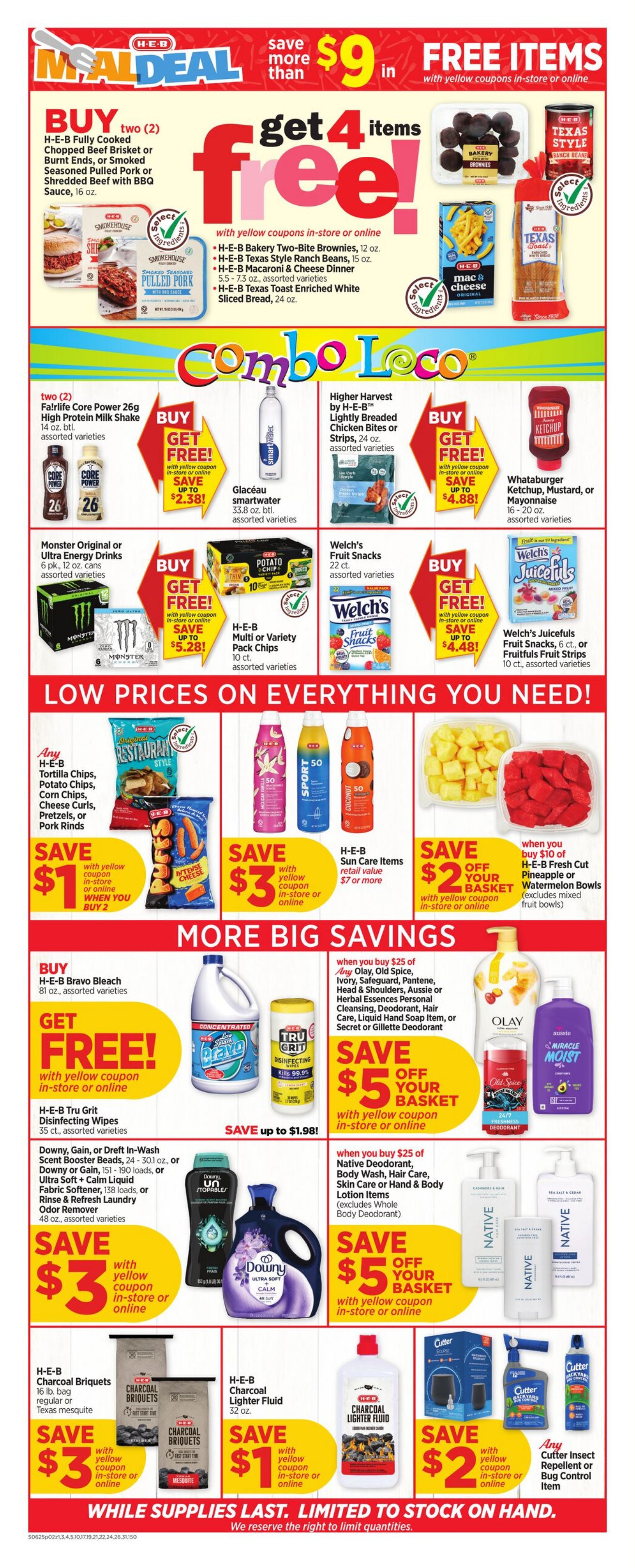 Weekly ad H-E-B 06/25/2025 - 07/01/2025