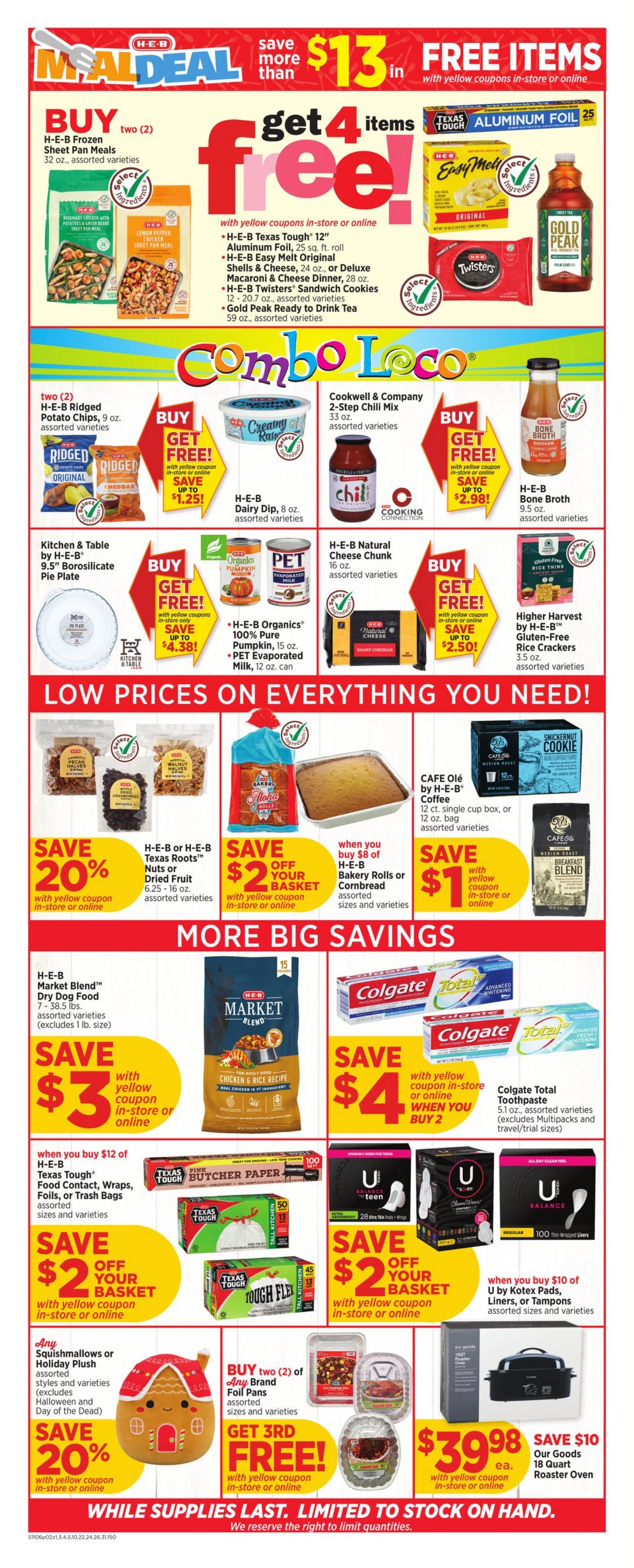 Weekly ad H-E-B 11/06/2024 - 11/12/2024