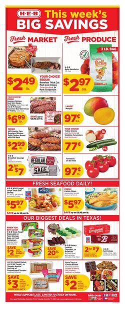 Weekly ad H-E-B 12/11/2024 - 12/17/2024