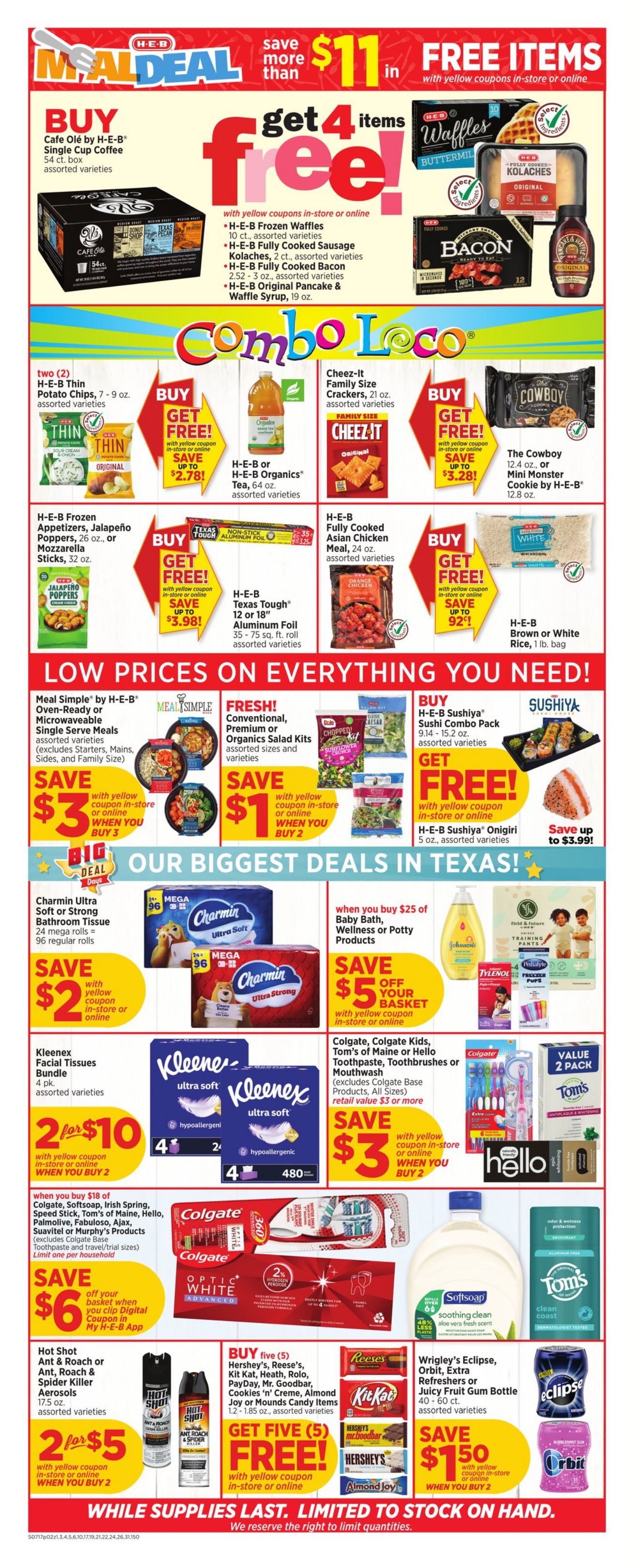 Weekly ad H-E-B 07/17/2024 - 07/23/2024