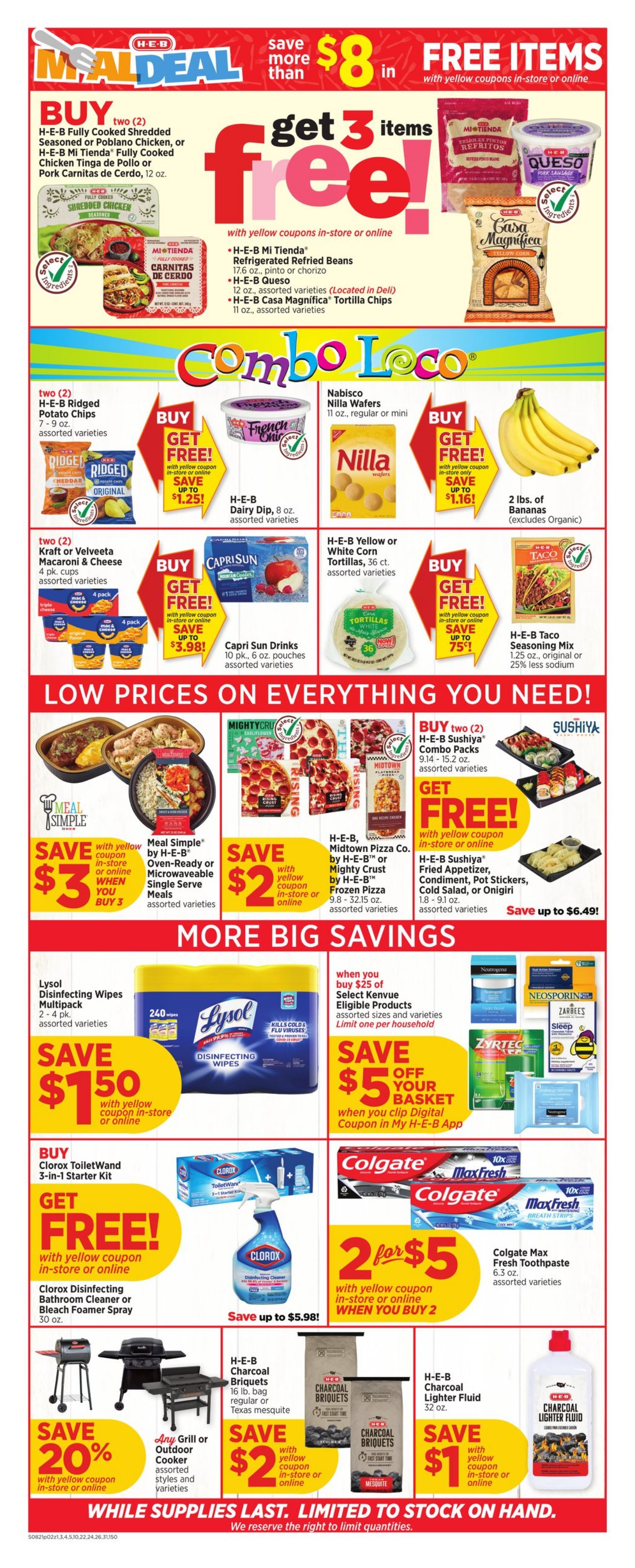 Weekly ad H-E-B 08/21/2024 - 08/27/2024