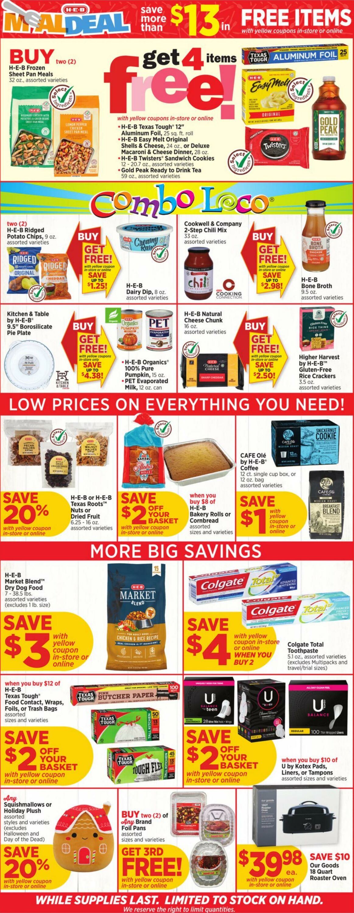 Weekly ad H-E-B 11/06/2024 - 11/13/2024