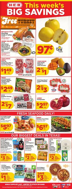 Weekly ad H-E-B 09/25/2024 - 10/01/2024