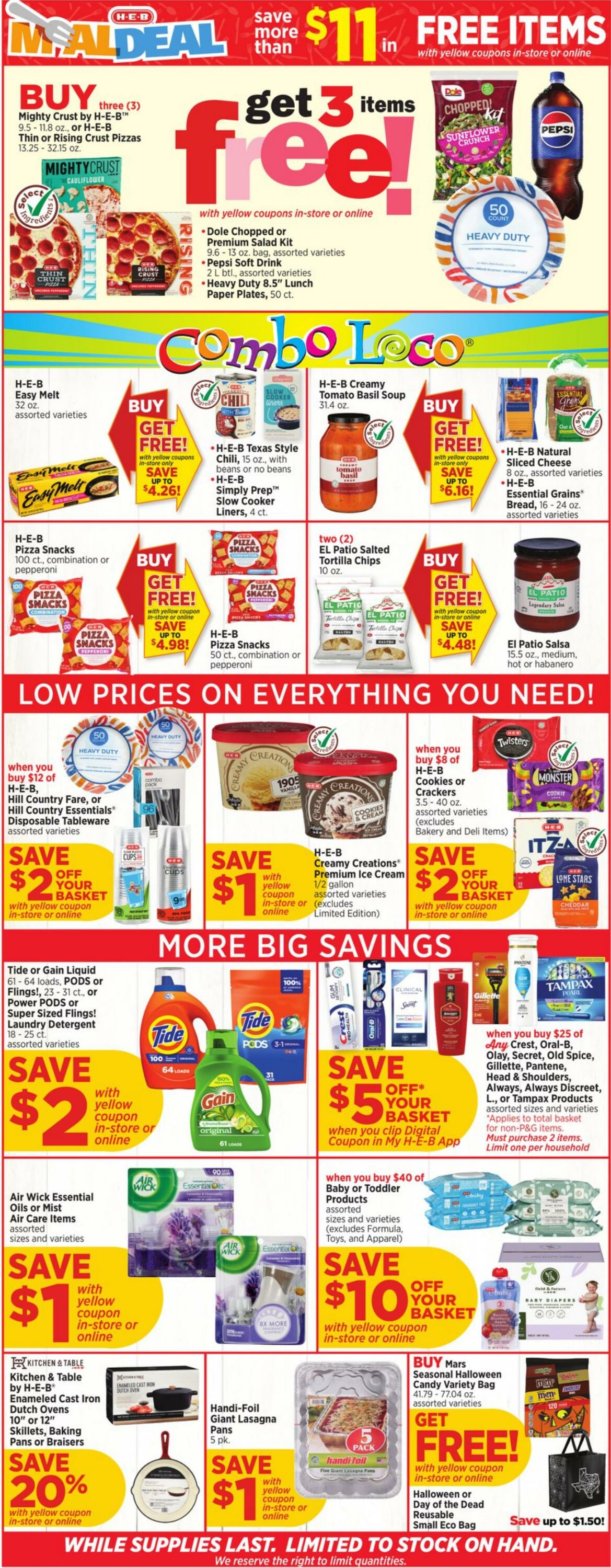 Weekly ad H-E-B 10/23/2024 - 10/29/2024