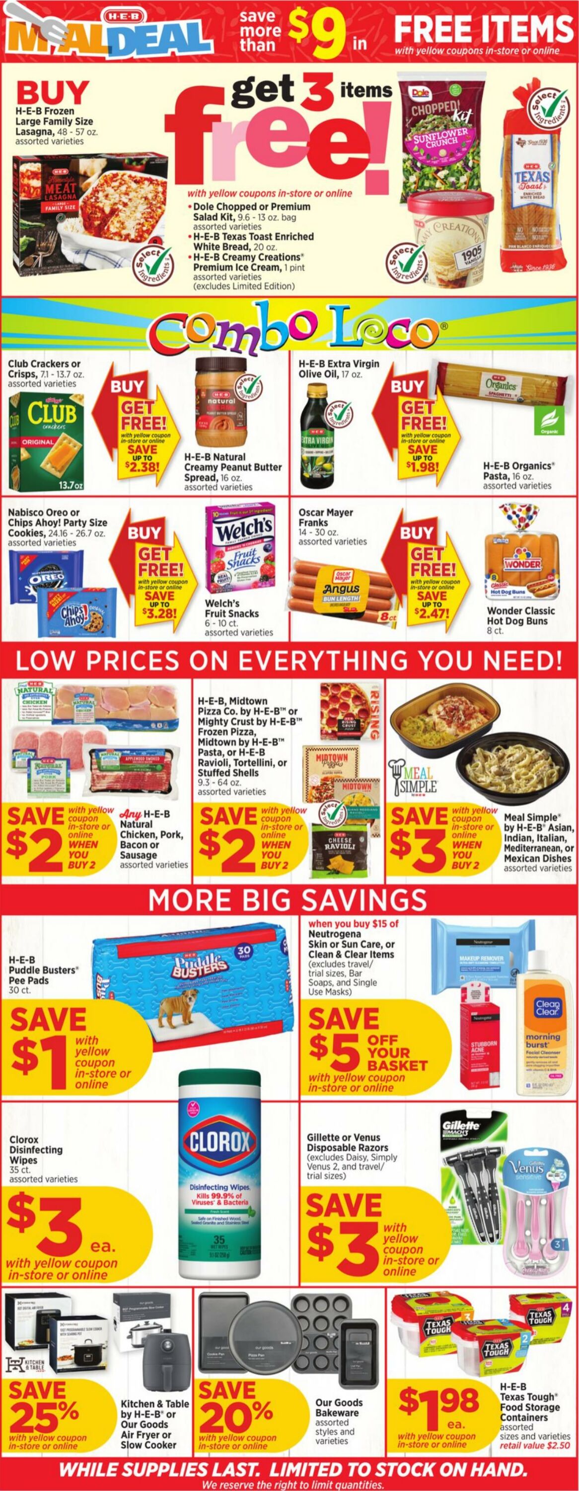 Weekly ad H-E-B 09/25/2024 - 10/01/2024