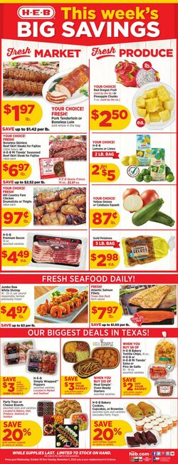 Weekly ad H-E-B 09/18/2024 - 09/24/2024