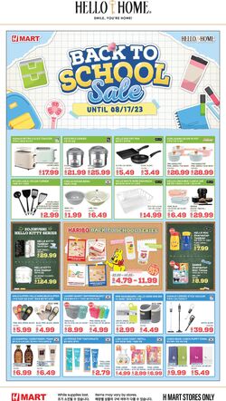 Weekly ad H-Mart 08/04/2023 - 08/17/2023