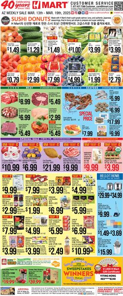 Weekly ad H-Mart 03/13/2025 - 03/19/2025